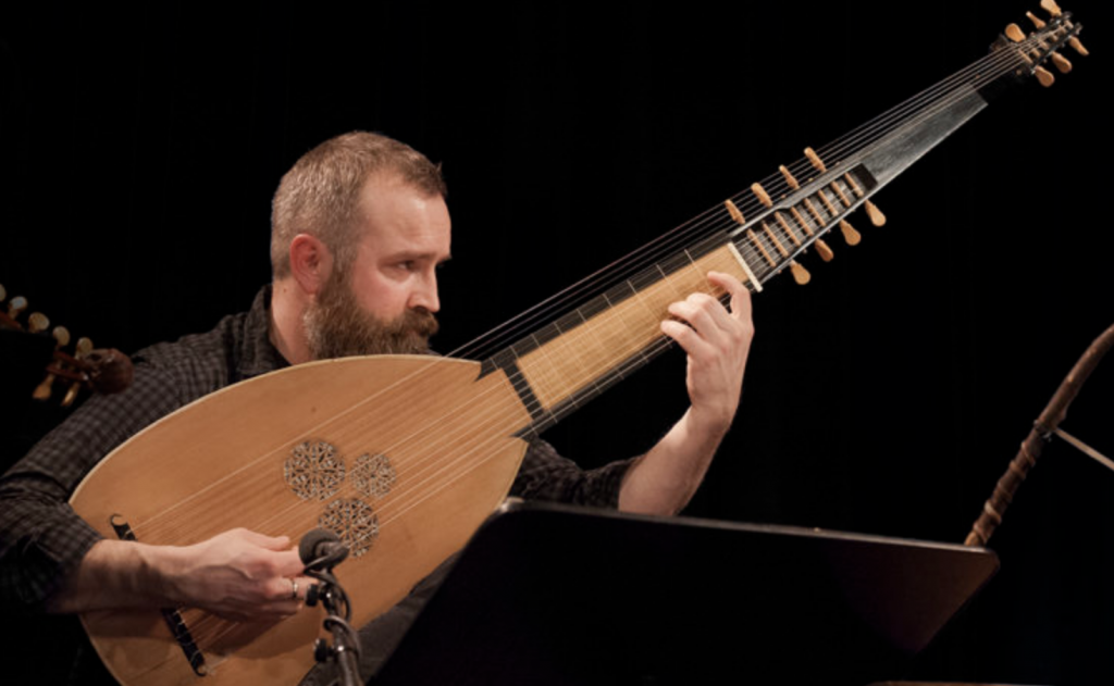 Thor-Harald Johnsen, theorbo.